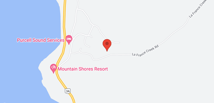 map of 13550 MOUNTAIN SHORES Road